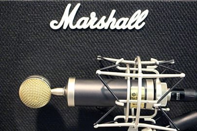 Blue Baby Bottle Mic for Electric Guitar