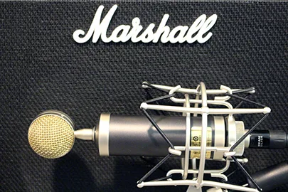 Blue Baby Bottle Mic for Electric Guitar