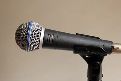 Shure Beta 58a vocal microphone
