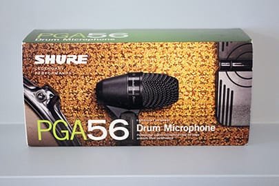 Shure PGA56 Box and Packaging